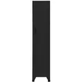 vidaXL Schließfachschrank Schwarz 38x45x180 cm Stahl Modell 1