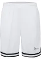 Karl Kani Herren Signature Mesh Shorts White/Black, XXL
