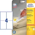 AVERY Zweckform Etiketten L4733REV-25 weiß 99,1 x 139,0 mm, 30 Blatt