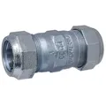GEBO-Temperguss-Klemmverbinder für Stahlrohre - Kupplung 17,2 mm x 17,2 mm (3/8'') - 01.150.02.00