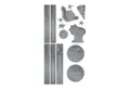 coocazoo Sticker "Silver", reflektierend