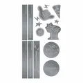 Coocazoo Reflektierendes Sticker-Set - SILVER