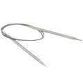 Wolle Kreativ! Lana Grossa - Rundstricknadel Edelstahl - 80 cm/ 8,0 mm