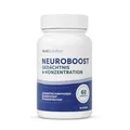 NeuroBoost: Nahrungsergänzungsmittel mit Ginkgo biloba, Vitamin B12 & Kräuterextrakten – Gedächtnis, Konzentration & kognitive Gesundheit – 60 vegane Kapseln (60)