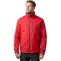 Helly Hansen Crew Midlayer 2 Jacke Rot L Herren Rot L - Rot - L