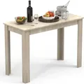 VCM Holz Esstisch | H. 76 x B. 110 x T. 50 cm | Küchentisch Speisetisch Tisch Esal - Braun