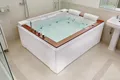 Duwilux Whirlpool-Badewanne SOFORT XL Whirlpool Colorado 191x159 Badewanne VOLLAUSSTATTUNG, (1-tlg), Heizung
