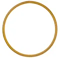 Hoopomania Hula-Hoop-Reifen Kinder Hula Hoop, Sternen Farben, Gelb Ø70cm