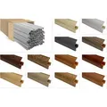 Lemal - Pvc Sockelleisten Sparpakete Fußbodenleisten 23x65mm Modern Kabelkanal: 087a Holzoptik Fichte, Außenecke