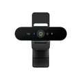 Logitech Brio 4K Webcam, Videogespräche, Mikrofon,Geräuschunterdrückung, Graphit