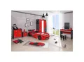 Kinderzimmer komplett Set Autobett Rio 5 teilig Rot
