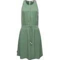 Ragwear Blusenkleid Sanai stylisches Sommerkleid mit verspielten Details grün XXL (44)