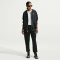 NIKE W NSW PHNX FLC MR PANT STD BLACK/WHITE, BLACK/WHITE, M