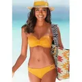 Buffalo Bügel-Bandeau-Bikini Romance aus Strukturware gelb 42