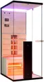 Sanotechnik Infrarotkabine Billund 1, BxTxH: 80 x 110 x 190 cm, mit Farblichttherapie, MP3 Player (inkl. Bluetooth), 2x Lautsprecher