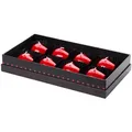 MikaMax Heart Shaped Bonbon Kerzen - Rot