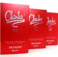 Revlon Charlie RED Eau de Toilette EdT Spray orientalischer Damen Duft 3x 100ml