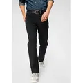 Wrangler Gerade Jeans Texas schwarz 31