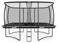 BERG Trampolin Ultim Pro Bouncer Regular 5x5 + Sicherheitsnetz XL Stahlrahmen