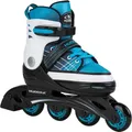 Hudora Basic, Freizeit-Inline-Skates, Freizeit-Inline-Skating, Kinder, Unisex, Blau, Einfarbig
