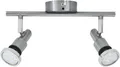 B.K.Licht LED Deckenleuchte Aurel, LED wechselbar, Warmweiß, Badlampe, IP44, Deckenstrahler, GU10, Spot, Decke, Leuchte, Lampe 5W