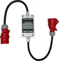 NWP CEE Adapter 32A 400V Stecker auf 16A 400V Kupplung Starkstrom - IP44 - mit Leitungsschutzschalter 3C16A - H07RN-F 5G2,5/5G4