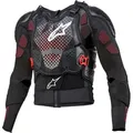Alpinestars Bionic Tech V3, Protektorenjacke - Schwarz/Rot - L