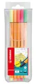 STABILO Spiel STABILO point 88 Fineliner 0,4 mm – 5er Etui Neon