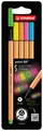 STABILO Finelinerpoint 88® Etui „NEON“ 5er Set, 