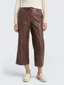 TOM TAILOR 7/8-Hose Hosen & Chino Culotte Hose in Lederoptik