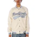 Karl Kani Collegejacke Jacke Karl Kani Varsity Bowling Jacket weiß L (54)