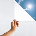 Milchglasfolie für Fenster & Türen - 1.18 m / 2 m / Statische Haftung
