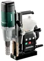 metabo Magnetkernbohrmaschine MAG 32-1000 W, 32 mm Kernbohr-Ø, 13 mm Spiralbohr-Ø, 50 mm Bohrtiefe, 12250 N Magnethaltekraft, Weldonschaft 19 mm - Für Metallbearbeitung, Werkstatt - Inkl. Koffer
