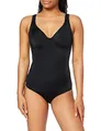 Sassa Damen Formender Body doppelt vorgeformt 00903, Einfarbig, Gr. 85C, Schwarz (Schwarz 00500)
