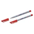 STABILO 10 OHPen universal Folienstifte rot 0,7 mm non-permanent (1x) (852/40)