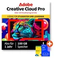 Adobe Creative Cloud Pro | Studenten & Lehrer | Download & Produktschlüssel | inkl. Norton & F-Secure
