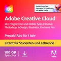 Adobe Creative Cloud All Apps | Studenten & Lehrer | Download & Produktschlüs...