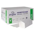 Fripa Handtuchpapier ECO, 250 x 230 mm, V-Falz, weiss 2-lagig, aus 100% Altpapier - 1 Stück (4012104 (4012104)