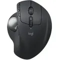 Logitech MX Ergo S Kabellose Maus 2048 DPI Graphit 910-007260