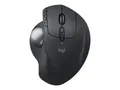 Logitech Maus MX Ergo S Wireless Trackball, 8 Tasten, 2048 dpi, kabellos, anthrazit