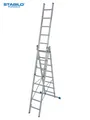 KRAUSE STABILO 3x8 Sprossen Vielzweckleiter | Neue Norm - Art-Nr: 133748