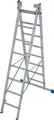 Krause Aluminium-Mehrzweckleiter STABILO mit Treppenfunktion 6,05 m