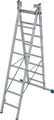 Krause Aluminium-Mehrzweckleiter STABILO mit Treppenfunktion 6,05 m  Viel-/