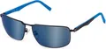 Fila Sfi446 Sonnenbrille Blau Smoke/Mirror Blue / CAT3 Mann Blau Smoke/Mirror Blue / CAT3
