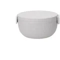 chic.mic Bentobox rund bioloco plant deluxe bowl cloud in grau