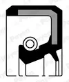 PAYEN Wellendichtring Kurbelwelle für Toyota Land Cruiser _J6_ 4.0 Turbo D