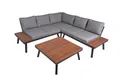 Garden Pleasure Lounge-Set THERESA 4tlg. Beige Garten Sofa Eckcouch Couch