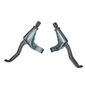 Bremshebel Rennrad 2 Finger Shimano Claris R2000 Flachlenker Schwarz (Paar)