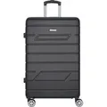 Nowi Bergamo 4 Rollen Trolley 75 cm - Schwarz
