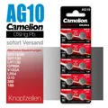 10 x LR1130 AG10 189 389 LR54 L1131 V10GA RW89 GP189 D189 Camelion MHD 10-2030